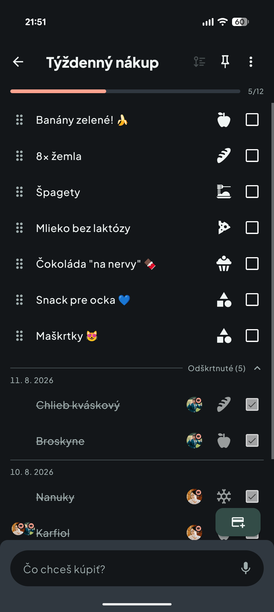 Rodly v tmavom režime