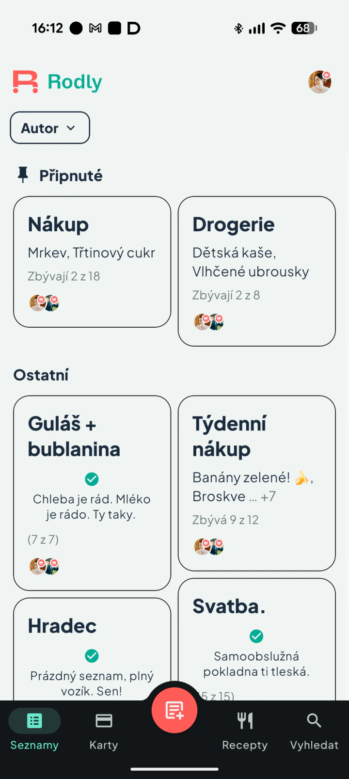 Nákupní seznam