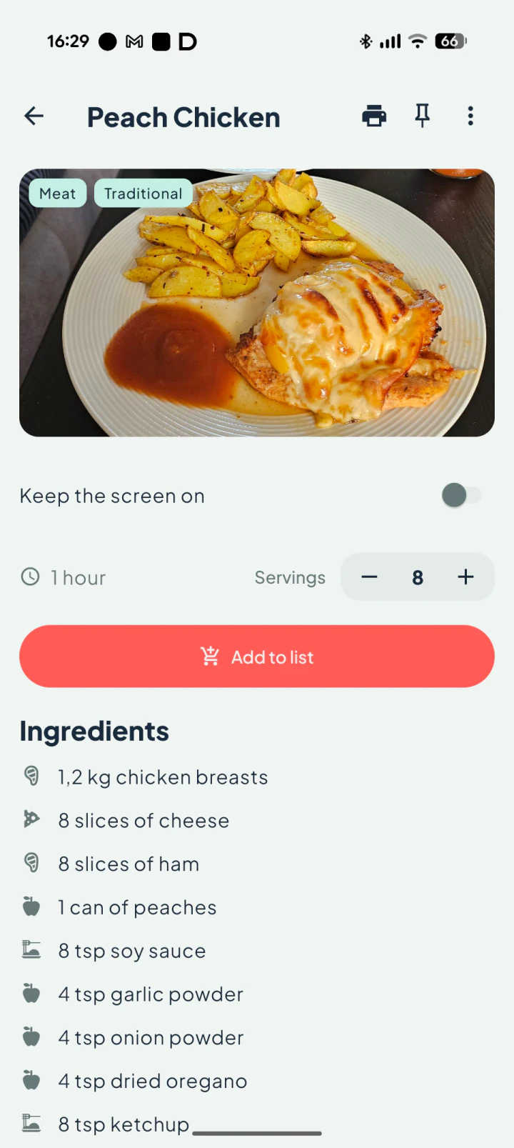 Recipe
